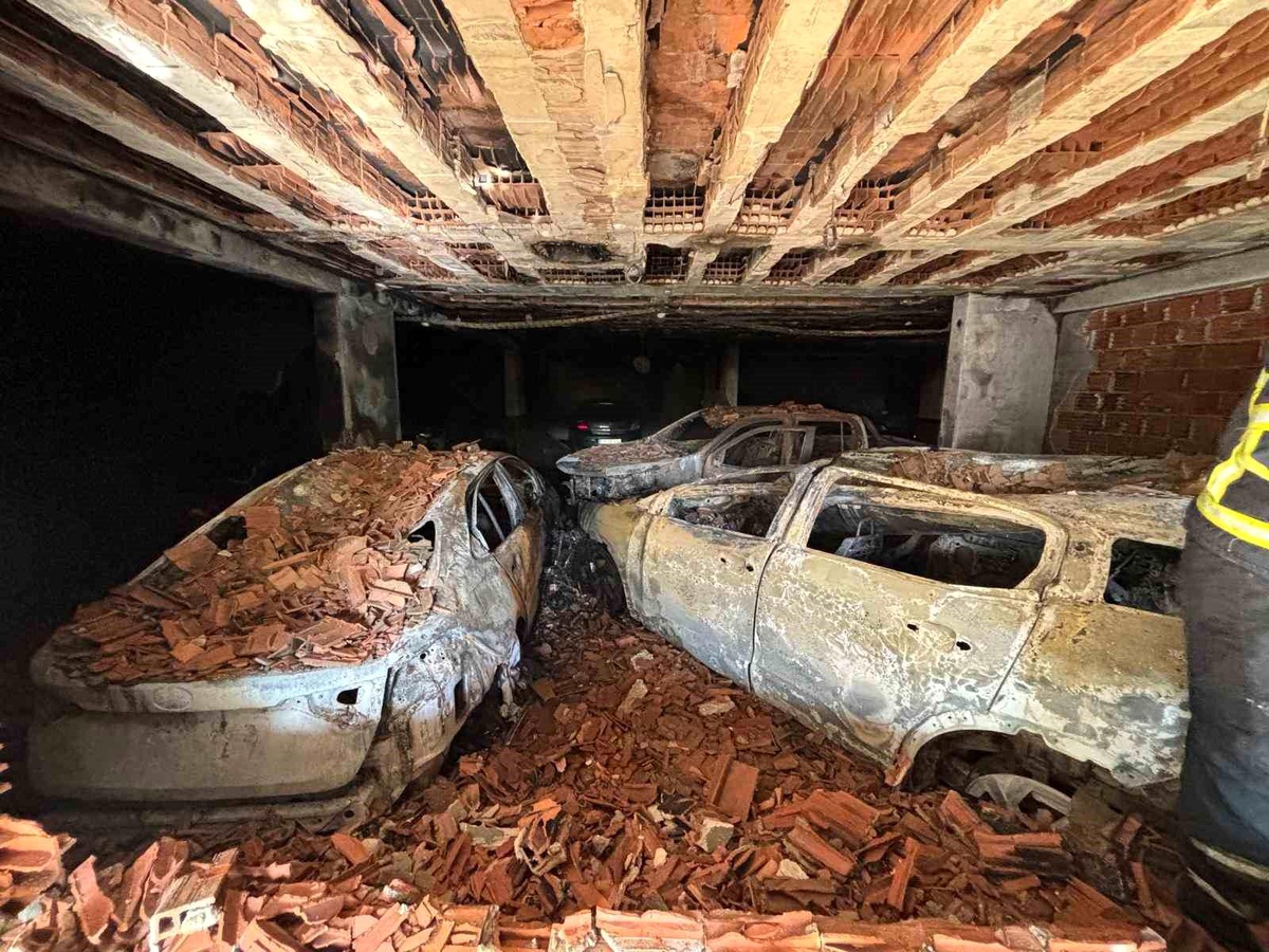 Kırklareli\'nde Otopark Yangını: 1 Ölü, 12 Yaralı