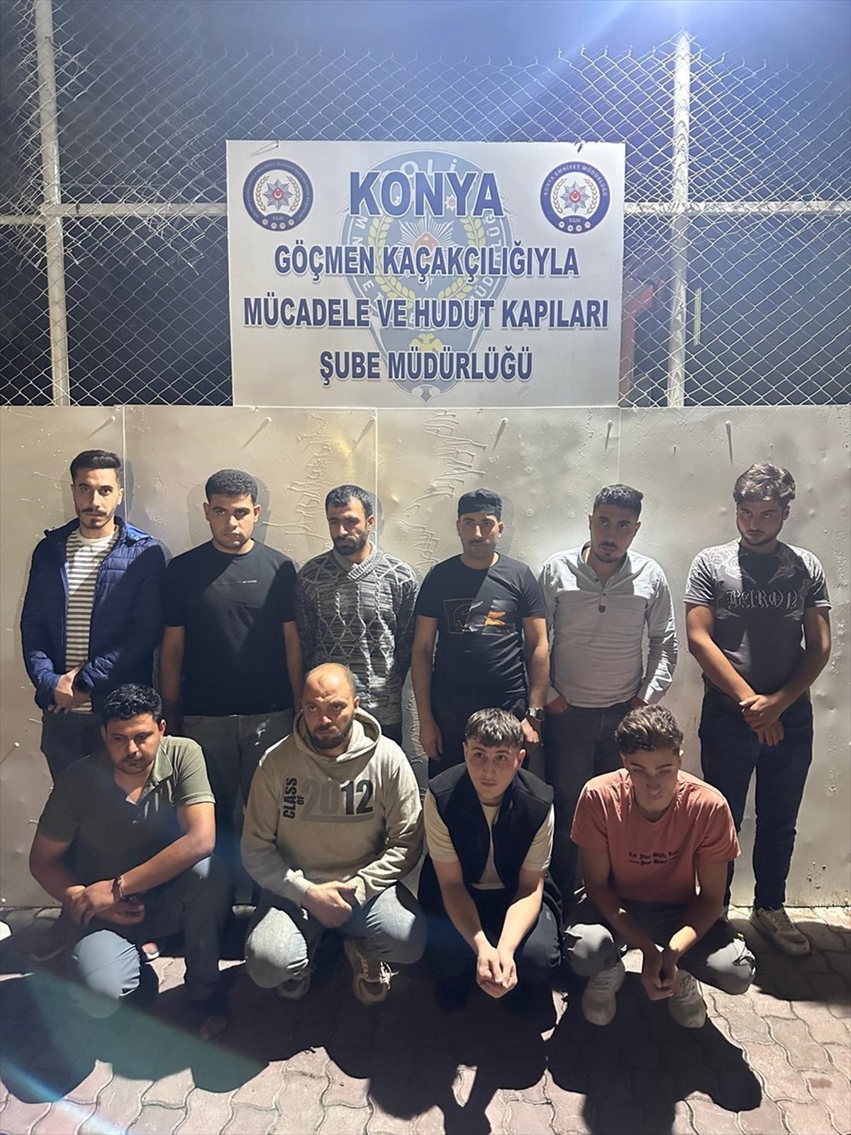 Konya\'da Düzensiz Göçmen Operasyonu
