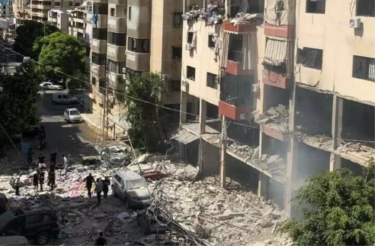 İsrail\'in Lübnan\'a Hava Saldırısı: 50 Ölü