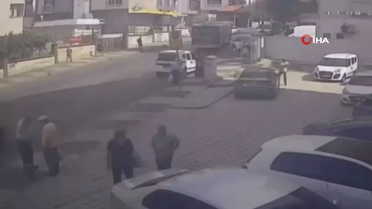 Maltepe\'de Silahlı Saldırı Güvenlik Kamerasında