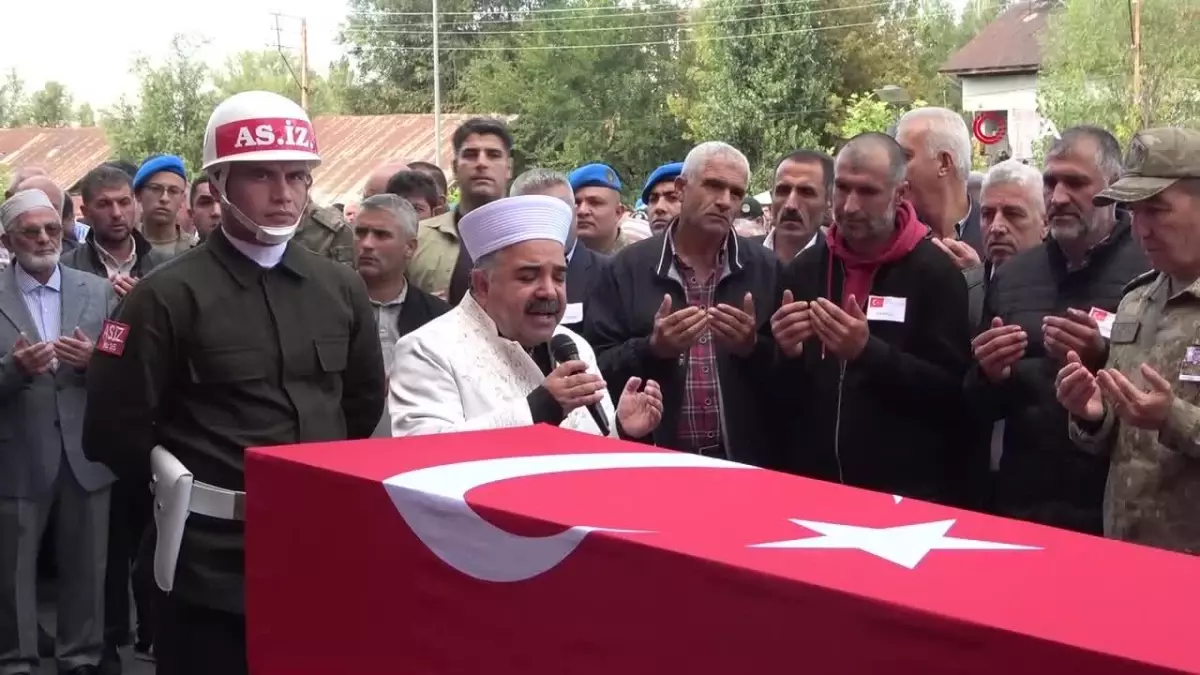 Şehit Piyade Sözleşmeli Er Maşallah Abakay, Muş\'ta Son Yolculuğuna Uğurlandı