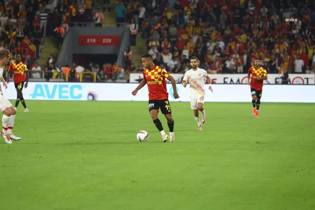 Göztepe, Kayserispor\'u 3-0 mağlup etti