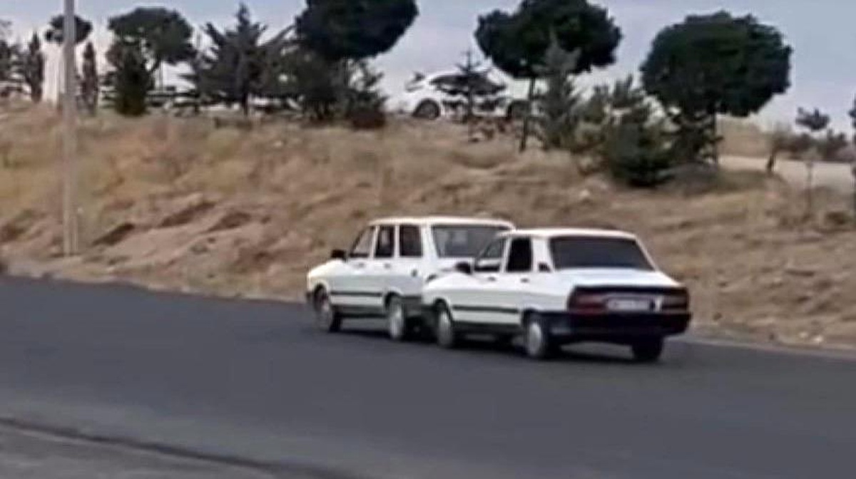 Türk Usulü Yardım: Otomobil İtildi