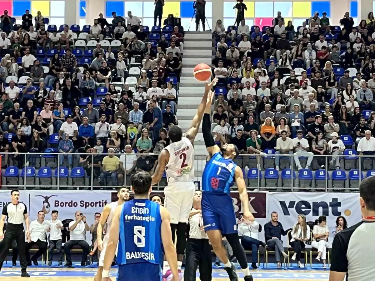 Bandırma Bordo Basketbol, Balıkesir\'i Yenerek İkinci Haftaya Galibiyetle Başladı