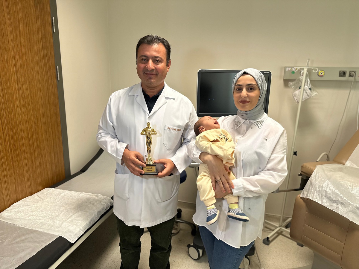 İlk Tüp Bebek Sefa Arlıer Adını Aldı