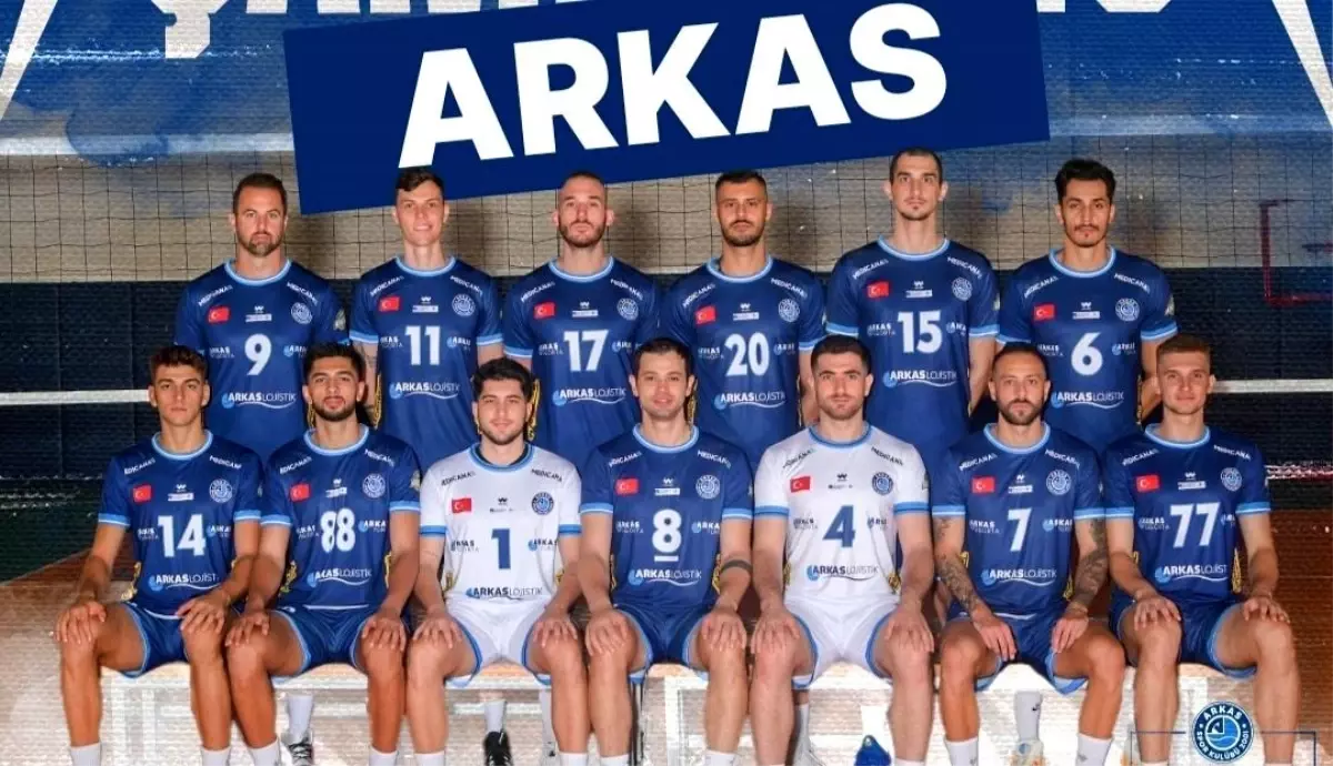 Arkas Spor\'un CEV Challenge Kupası Programı Belli Oldu