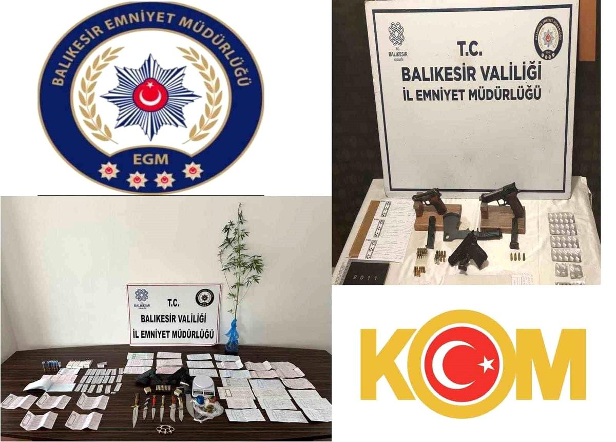 Balıkesir\'de Tefecilik Operasyonu: 10 Gözaltı
