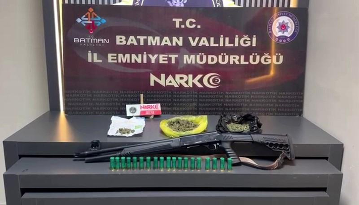 Batman\'da Uyuşturucu Operasyonu