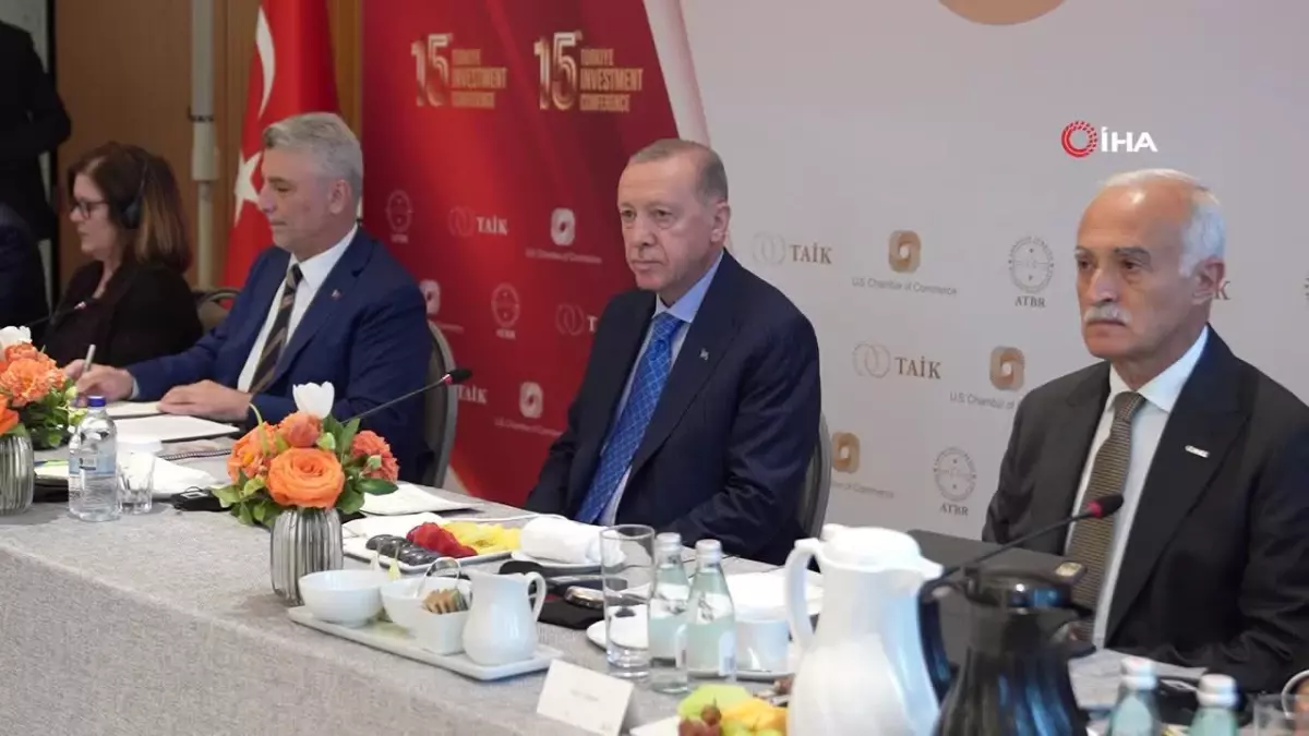 Cumhurbaşkanı Erdoğan, Türk-Amerikan İş Konseyi ile Yatırım Konferansı Düzenledi