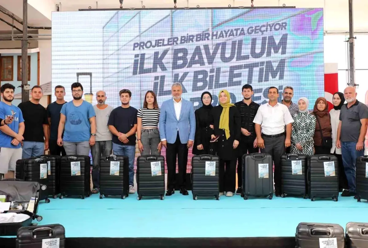 Hatay\'da \'İlk Bavulum İlk Biletim\' Projesi