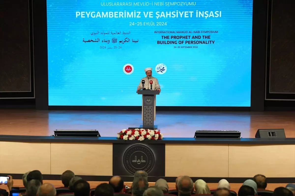 Diyanet İşleri Başkanı Erbaş: Küresel Şiddet ve İnsani Değerler Tehdit Altında