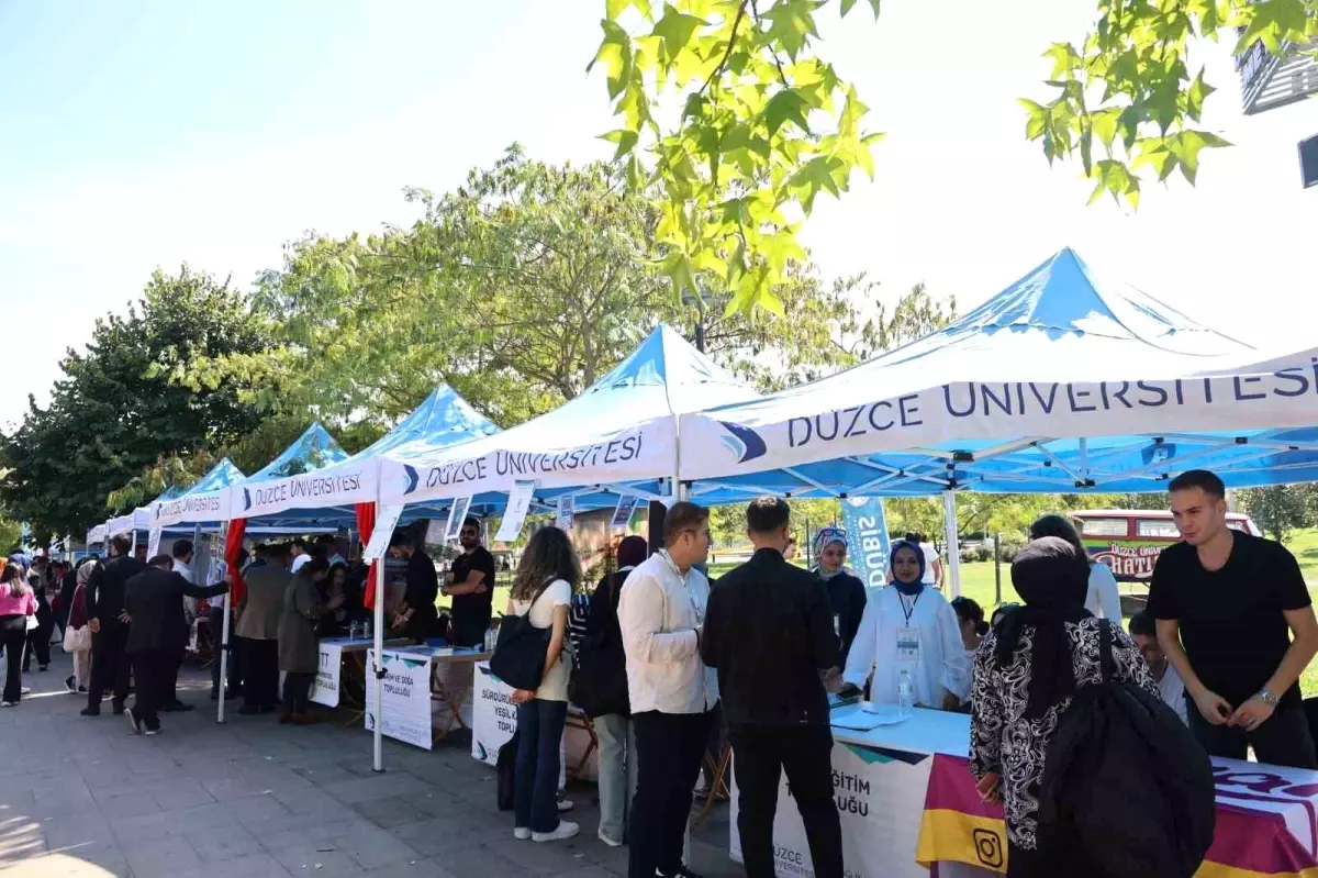 Düzce Üniversitesi Tanıtım Günleri Başladı