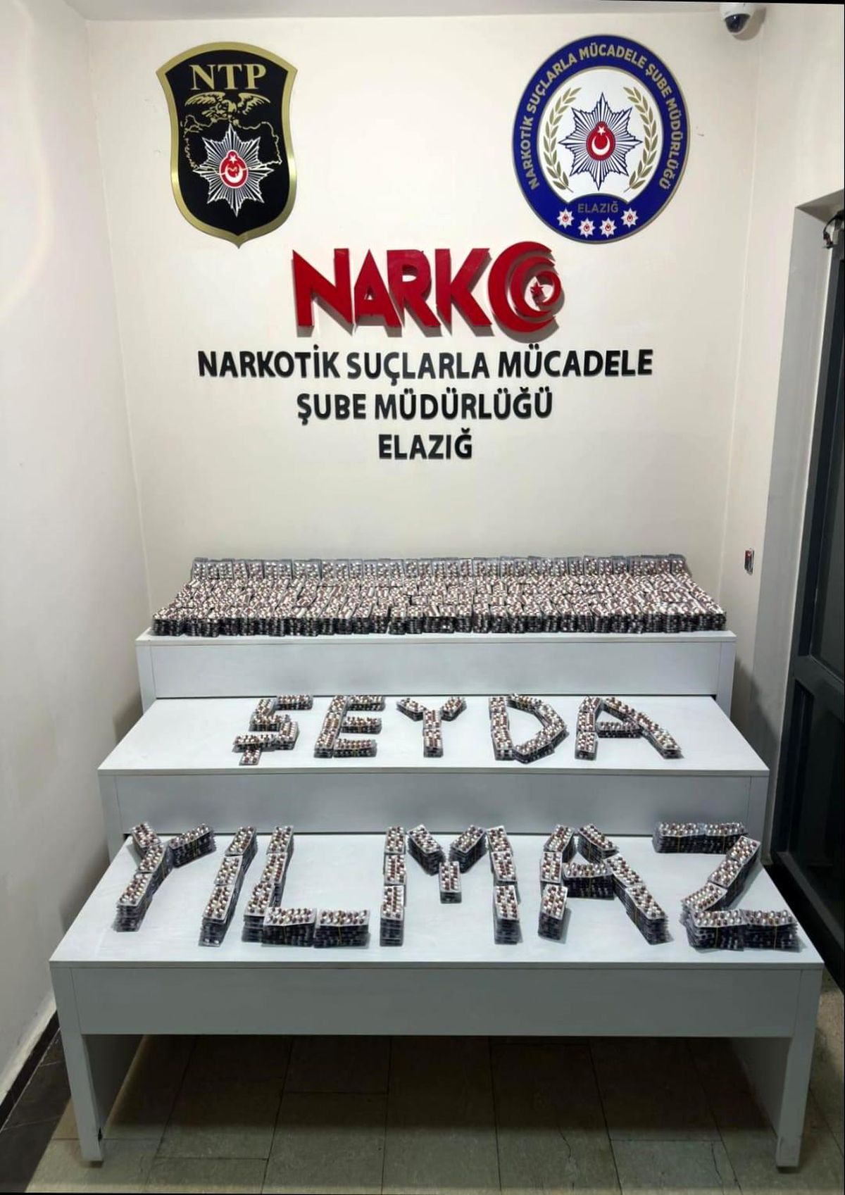 Elazığ\'da 25 Bin Uyuşturucu Madde Ele Geçirildi