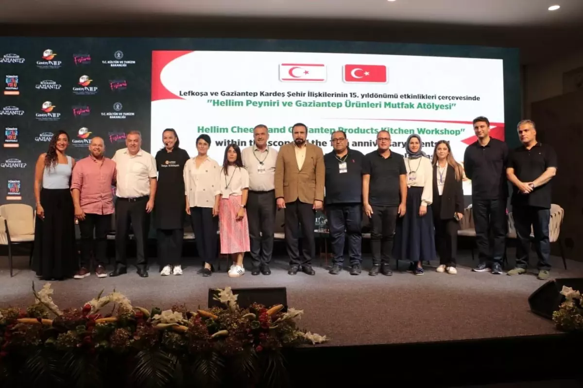 Gaziantep Kültür Yolu Festivali\'nde Kıbrıs Lezzetleri Buluştu