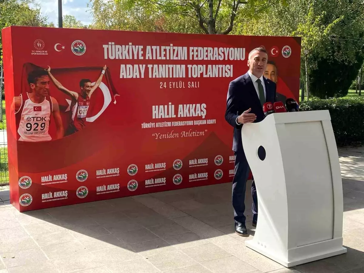 Halil Akkaş, Atletizm Federasyonu Başkan Adayı