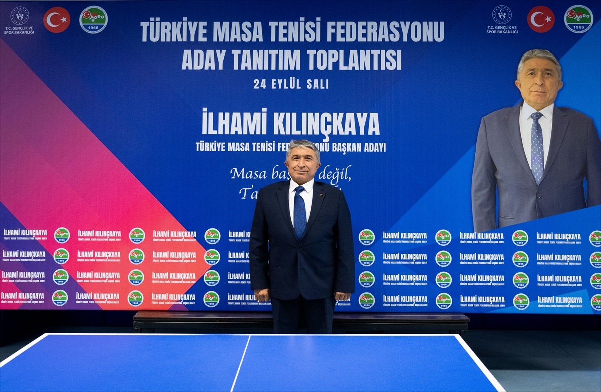 İlhami Kılıçkaya, Masa Tenisi Federasyonu Başkanlığına Aday