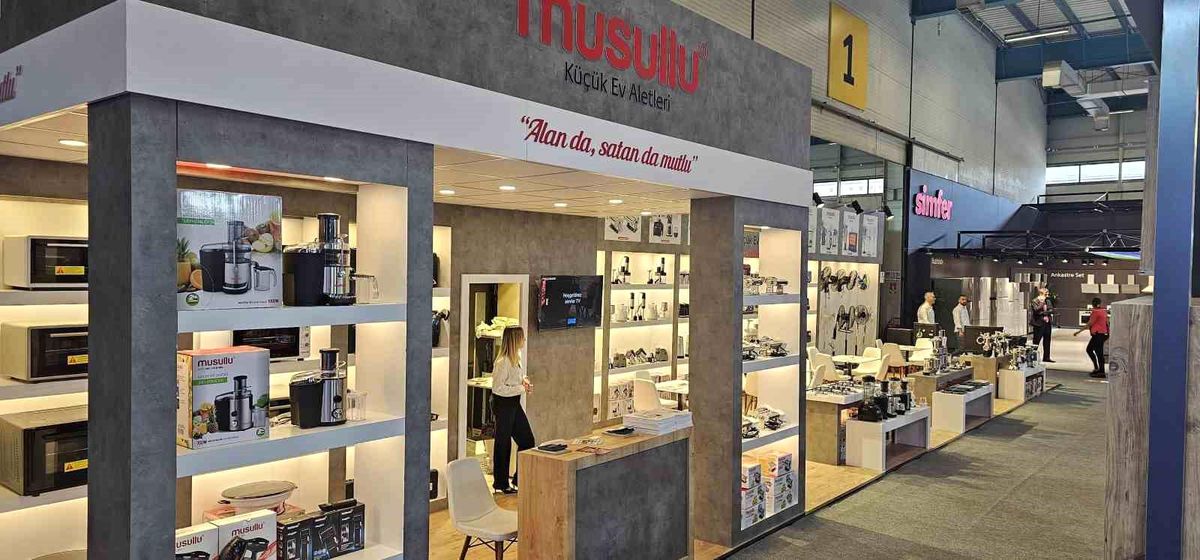 Musullu Küçük Ev Aletleri ZUCHEX Fuarı\'nda
