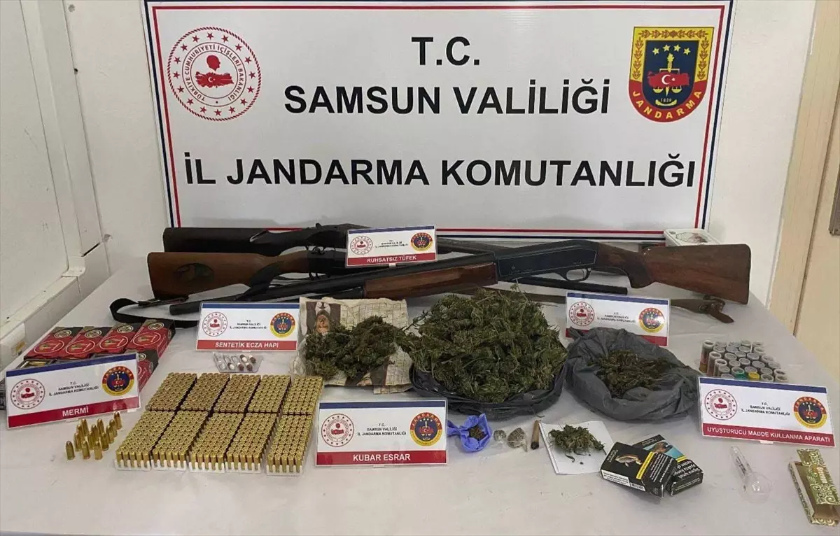 Samsun\'da Uyuşturucu Operasyonu: 1 Gözaltı