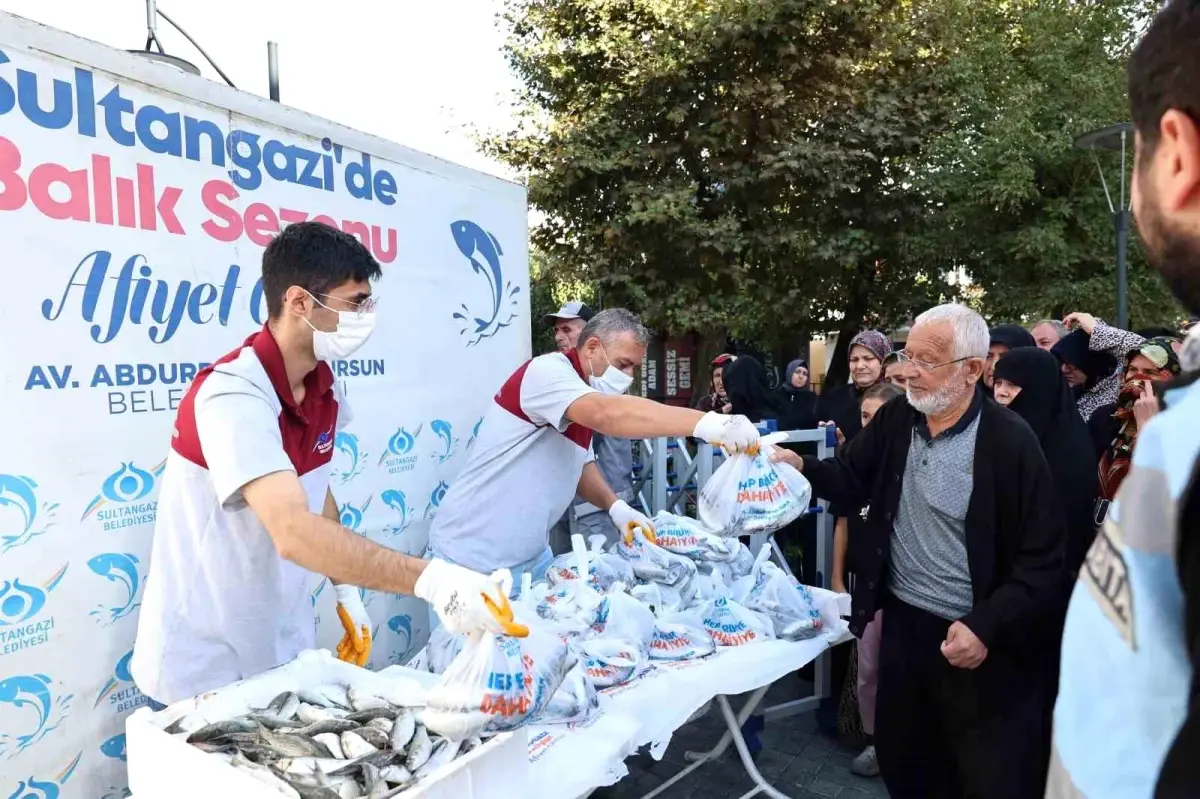 Sultangazi Belediyesi, Balık Dağıtımına Başladı