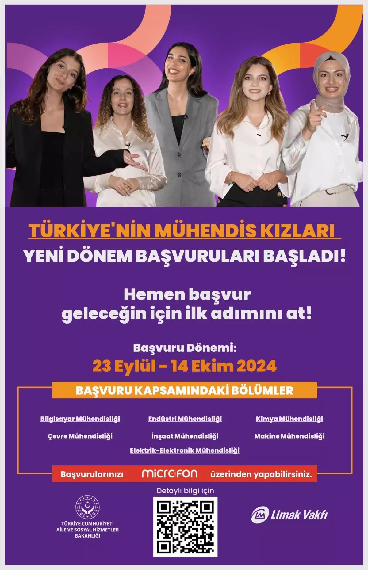 Yeni Dönem Türkiye\'nin Mühendis Kızları Başvuruları Başladı