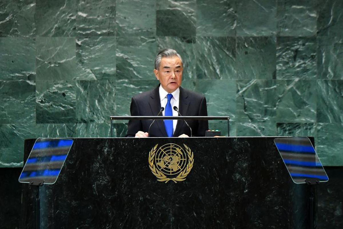 Wang Yi BM Zirvesi\'nde mesajlarını iletti