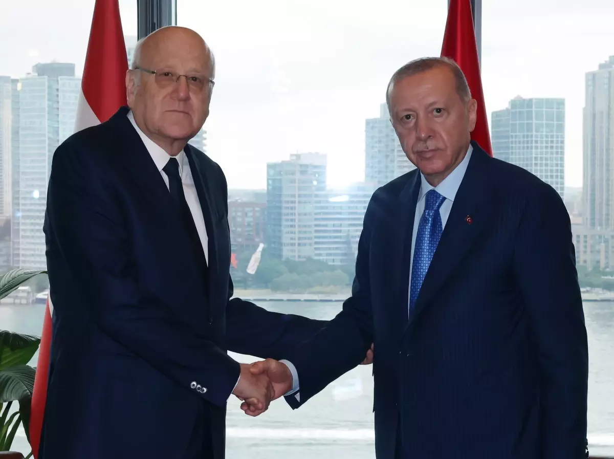 Erdoğan, Lübnan Başbakanı Mikati ile Görüştü