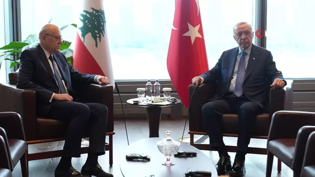 Erdoğan, Lübnan Başbakanı Mikati\'yi Kabul Etti