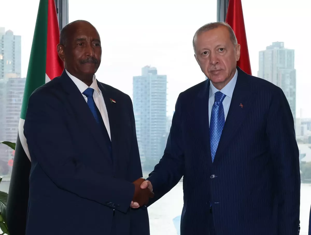 Erdoğan, Sudan Lideri ile New York\'ta Buluştu