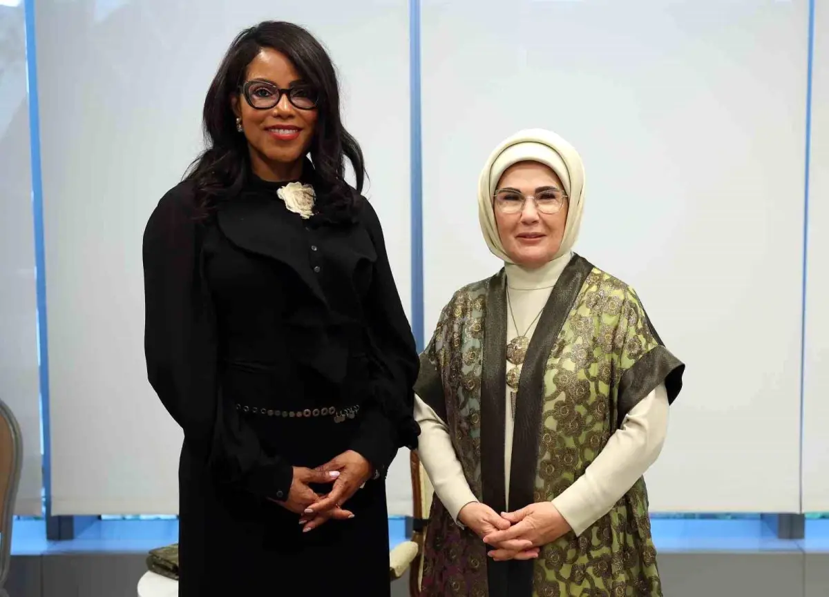 Emine Erdoğan, Ilyasah Shabazz ile Görüştü