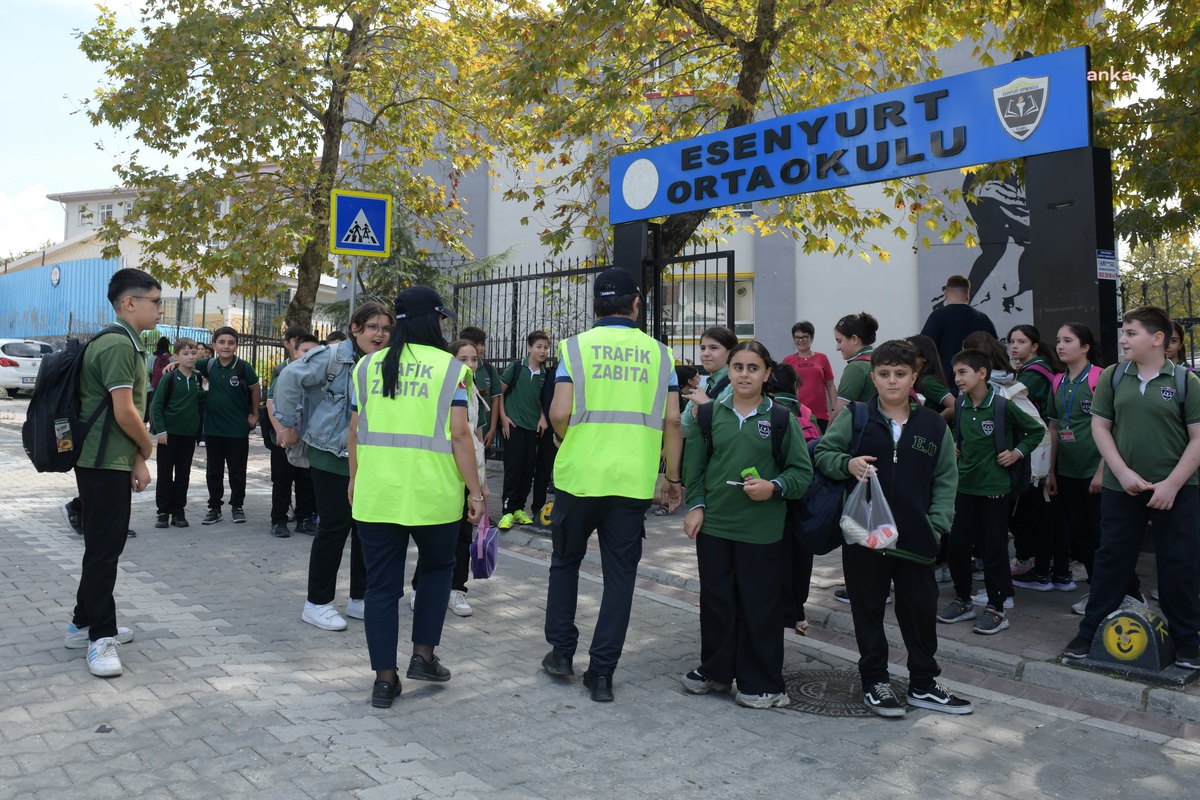 Esenyurt\'ta Okul Güvenliği için Trafik Denetimleri Sıklaştırıldı