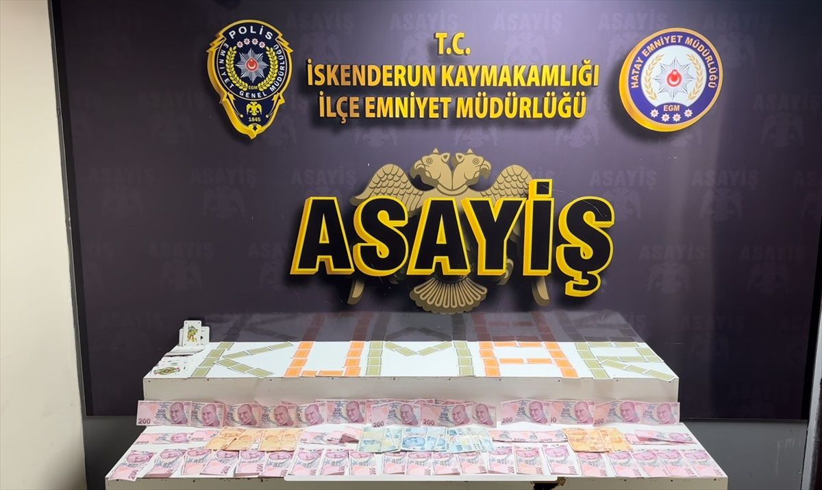İskenderun\'da Kumar Operasyonu