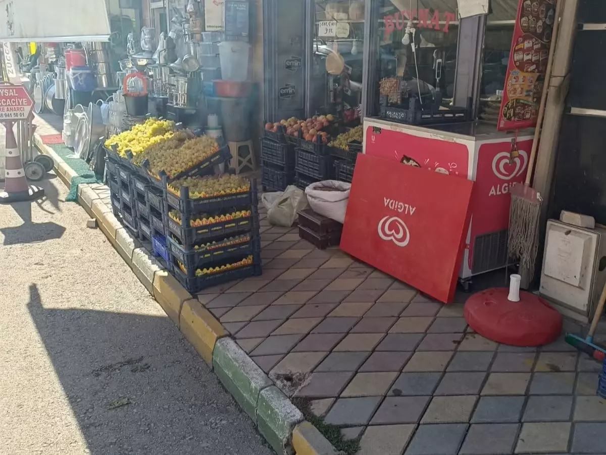 İskilip\'te Kaldırım İşgali Ceza Getirdi