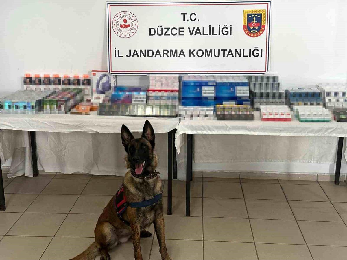 Düzce\'de Kaçak Elektronik Sigara Operasyonu