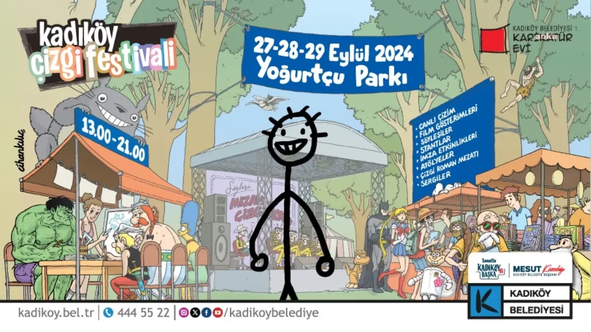 Kadıköy Çizgi Festivali Başlıyor