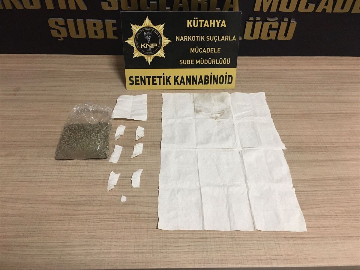 Kütahya\'da Uyuşturucu Ticareti: 1 Tutuklama