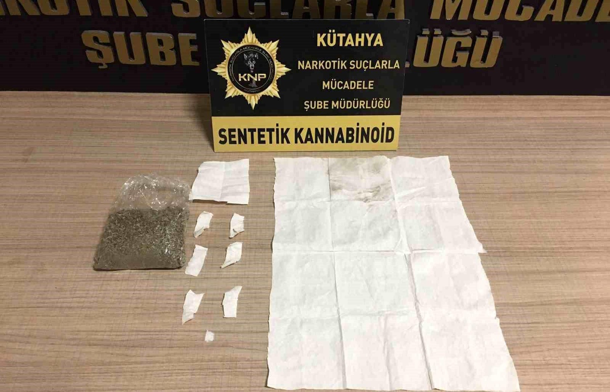 Kütahya\'da Uyuşturucu Ticareti: 1 Tutuklama