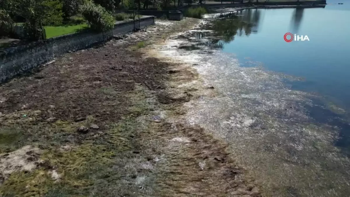 Sapanca Gölü\'nde Su Seviyesi Tehlikeli Derecede Düştü