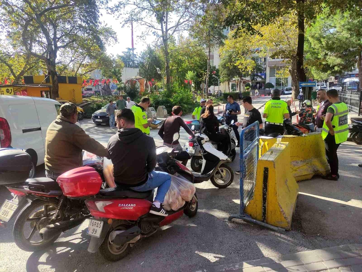 Orhangazi\'de Motosiklet Denetimi