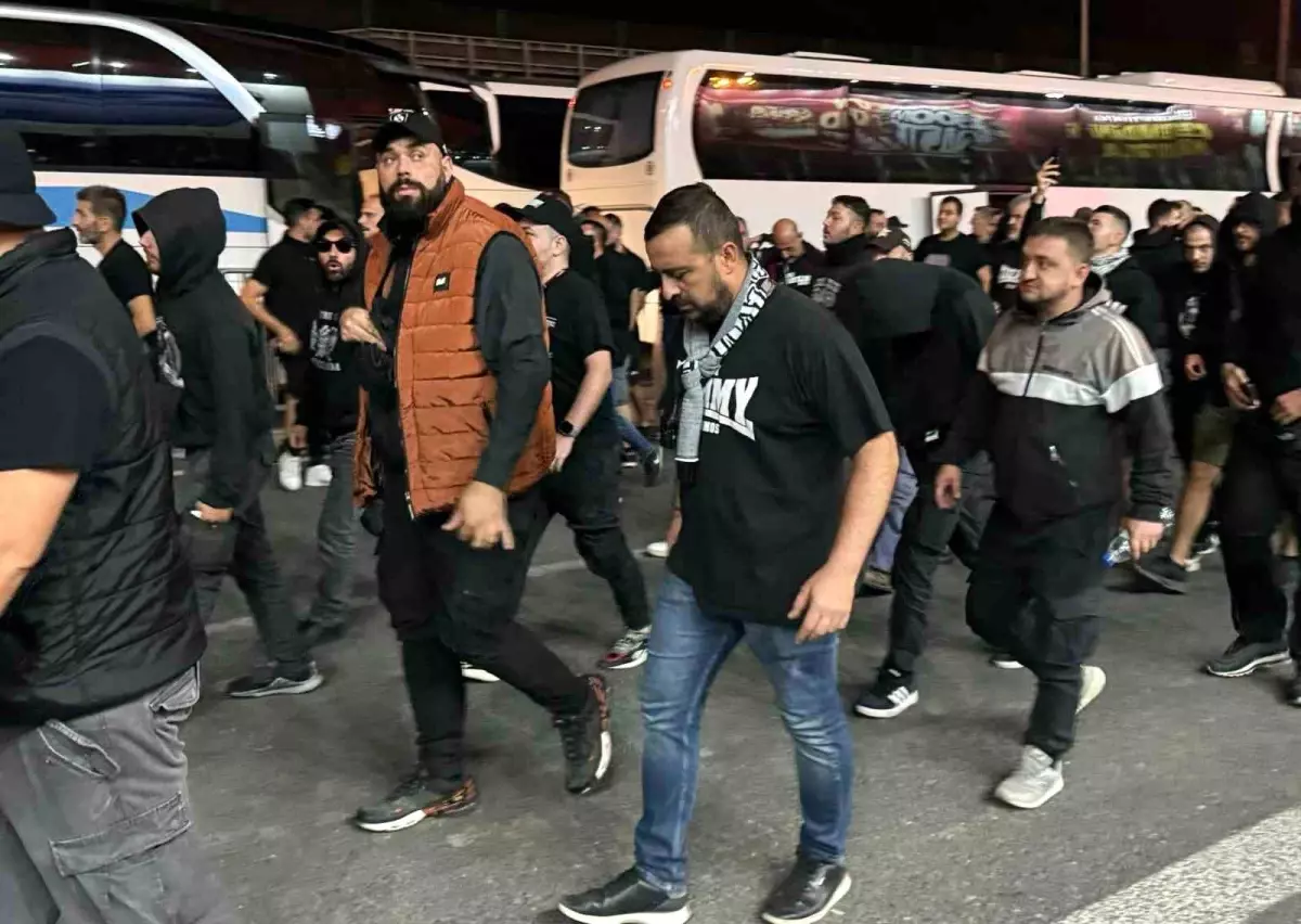 PAOK Taraftarları İstanbul\'da