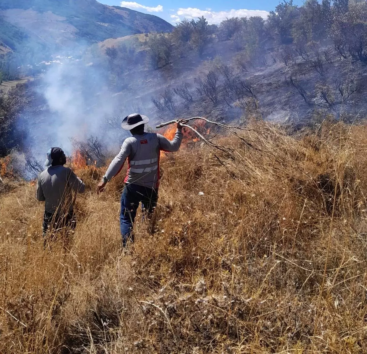 Tunceli\'de Yangın Kontrol Altına Alındı