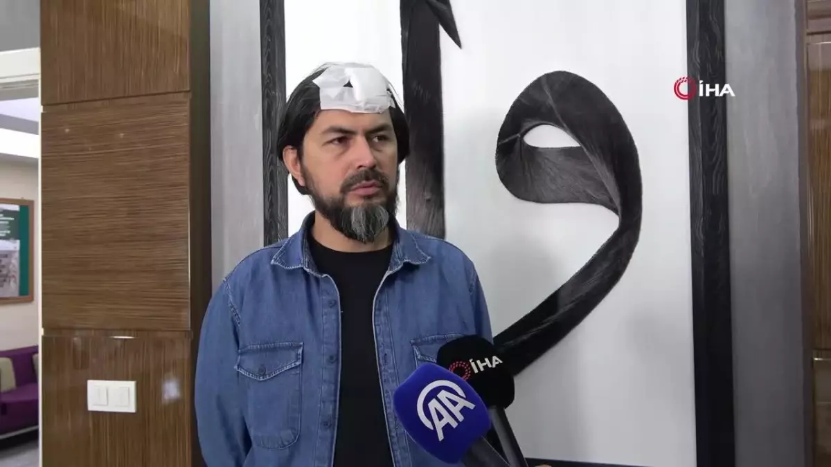 Veli, delgeçle öğretmene saldırdı