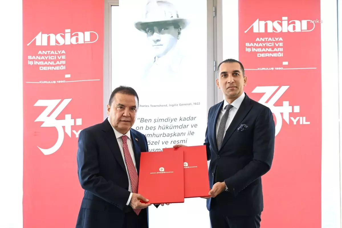 Antalya\'da İklim Değişikliği Zirvesi İçin İş Birliği Protokolü İmzalandı