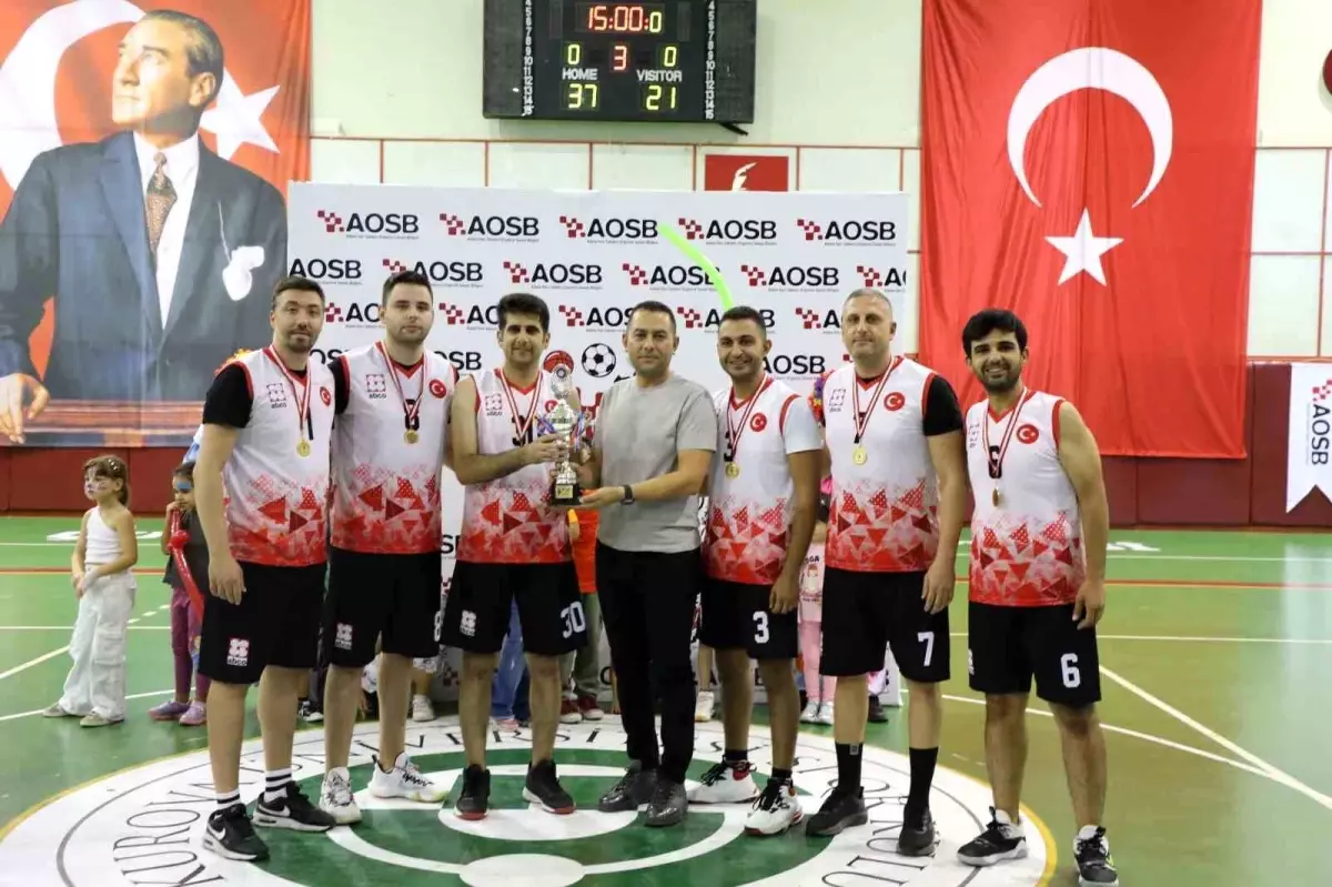 AOSB Spor Şenliği Basketbol Turnuvası Sona Erdi