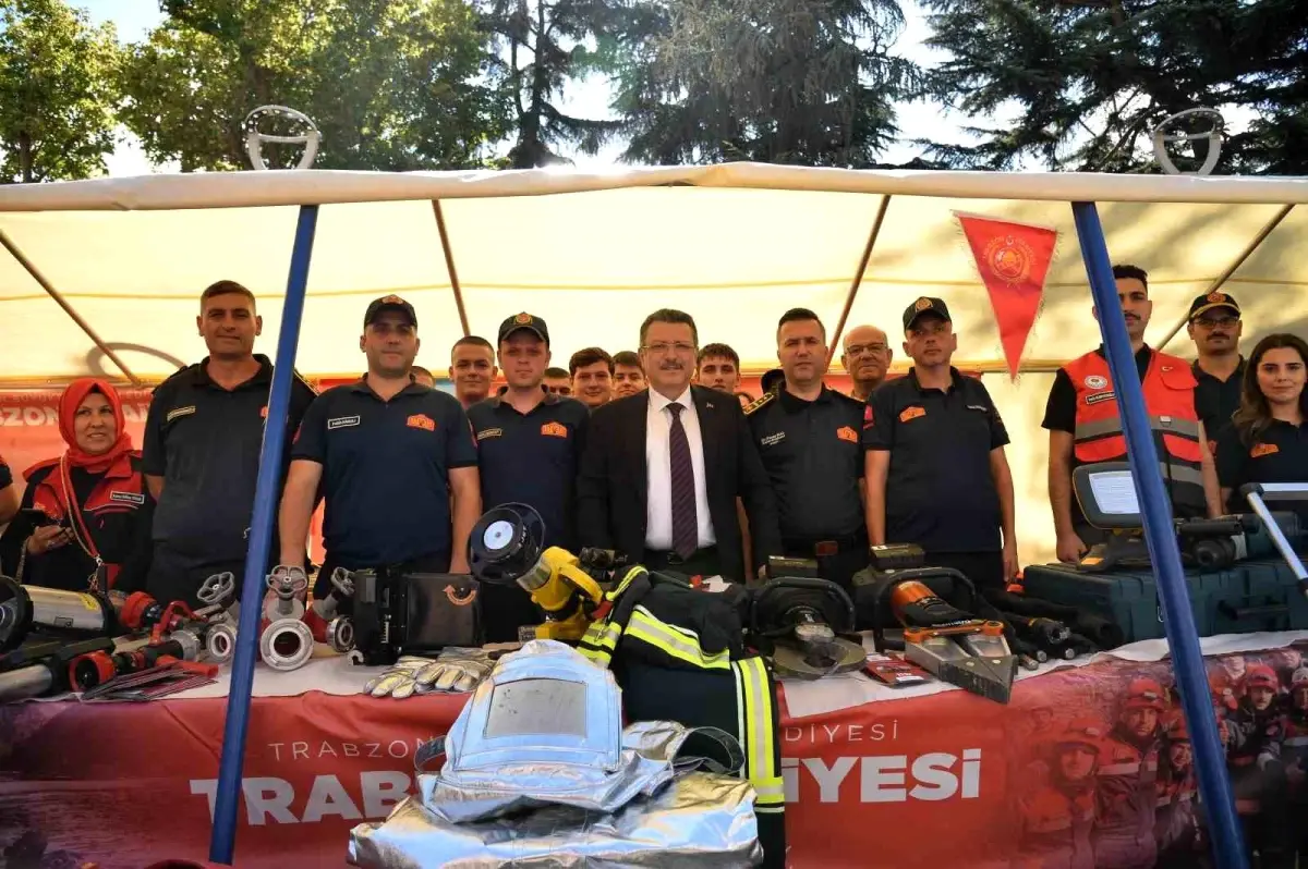 Trabzon\'da İtfaiye Haftası Kutlamaları