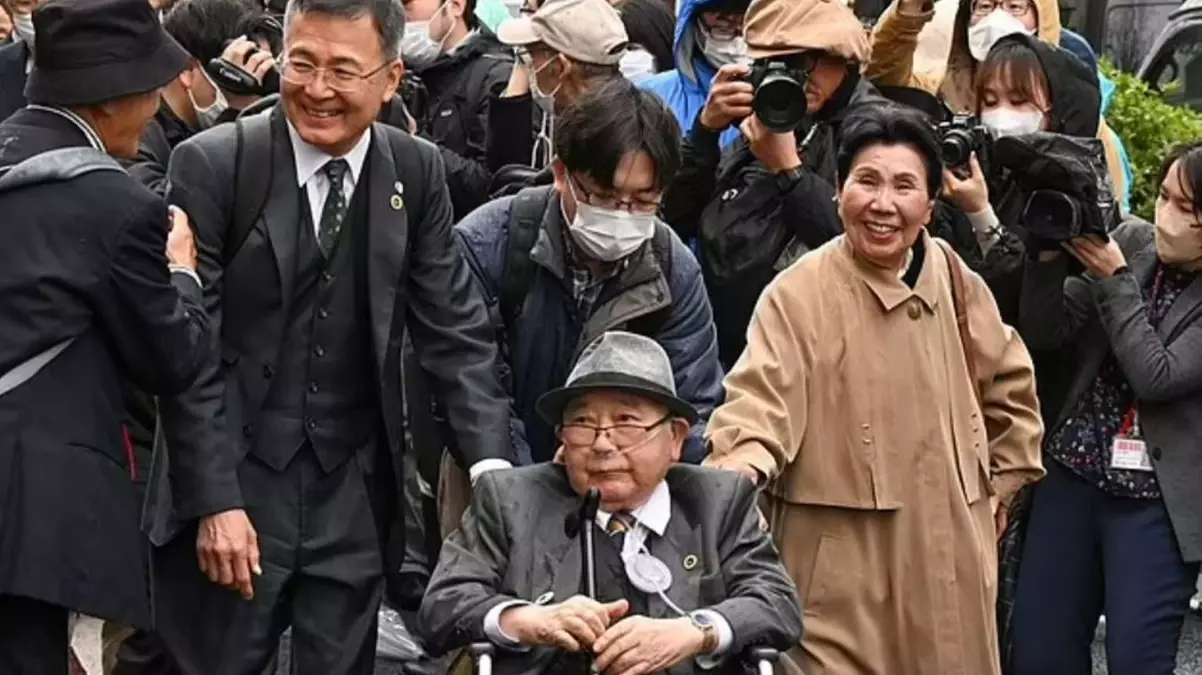 Japonya\'da 4 kişiyi öldürmekten idama mahkum edilen adam, 56 yıl sonra beraat etti