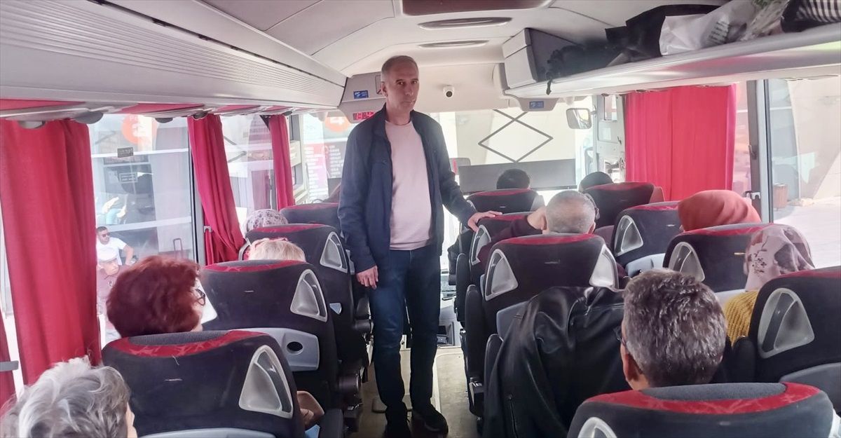 Kırşehir\'de Otobüs Denetimi