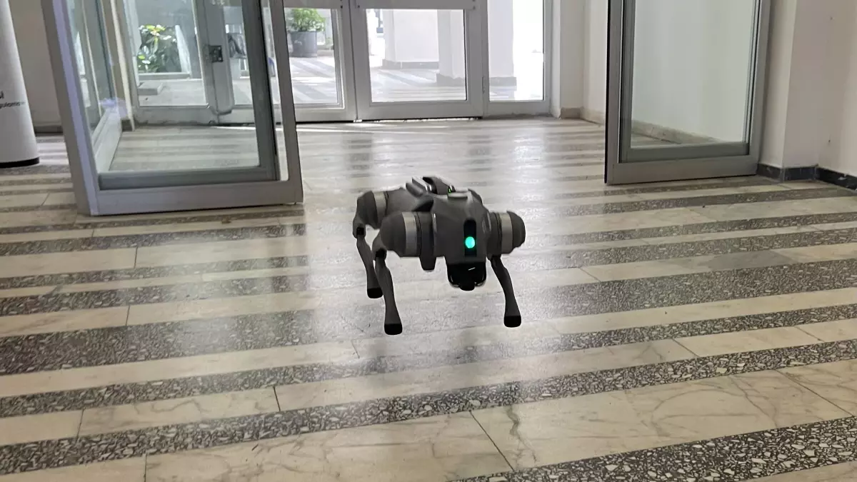 KTÜ\'den Yapay Zeka Destekli Robotik Köpek