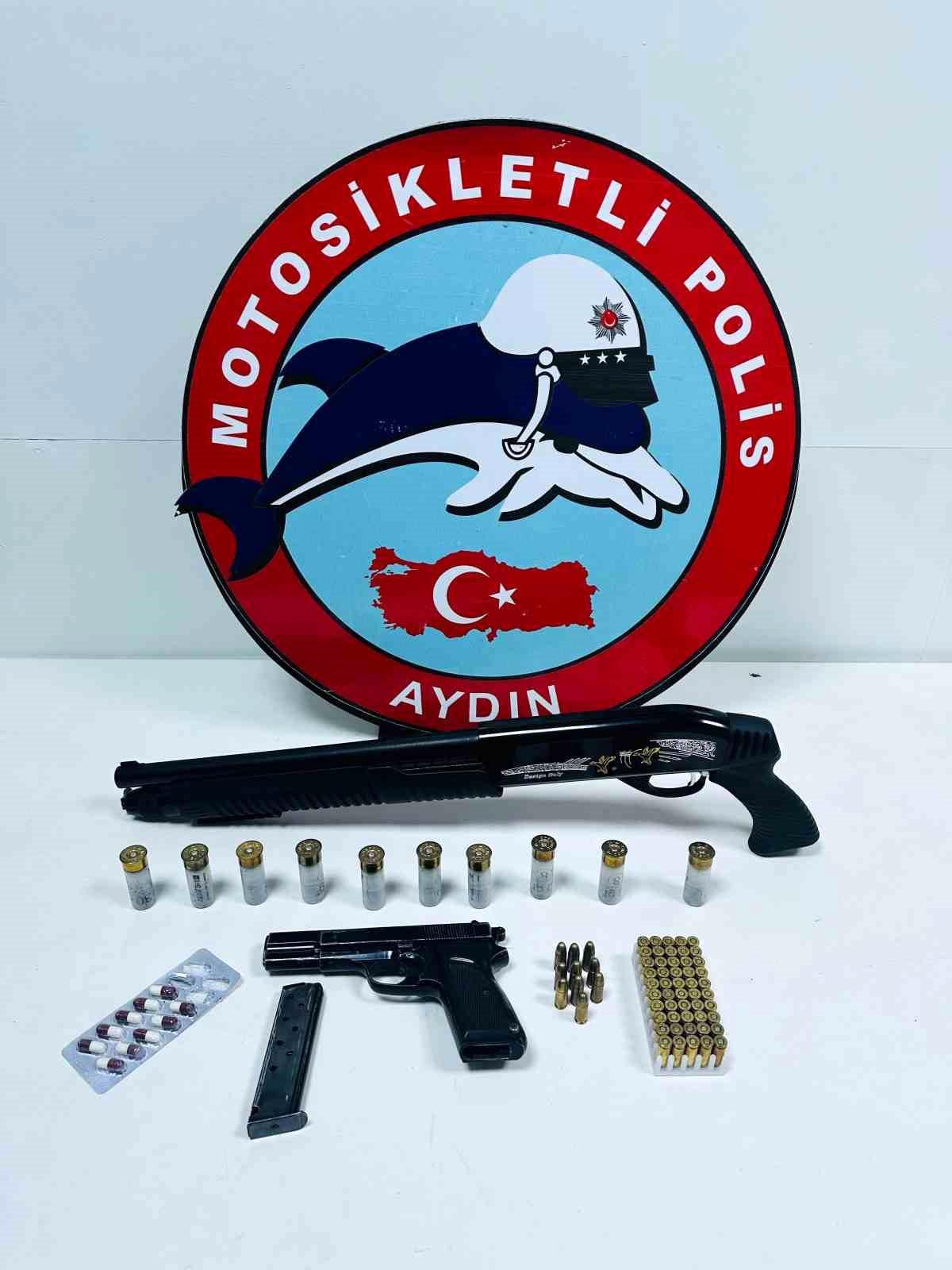 Aydın\'da Ekiplerden Narkotik ve Silah Operasyonu