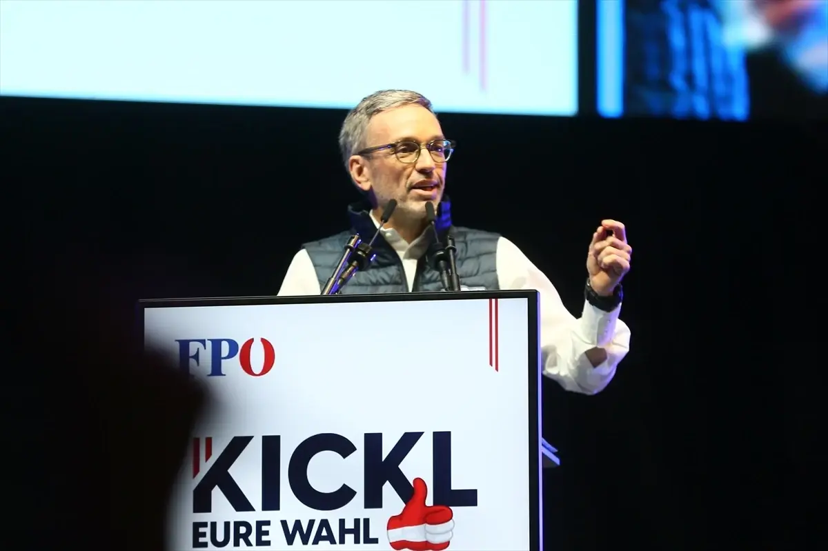 FPÖ Viyana\'da Miting Düzenledi