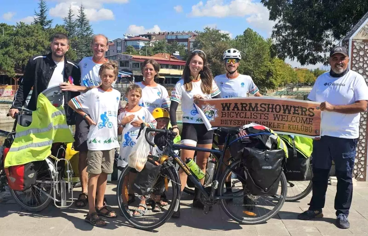 Fransız Aile Dünya Turuna Çıkarken Beyşehir\'de Mola Verdi